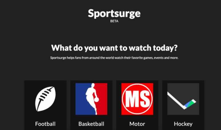 What exactly is Sportsurge?